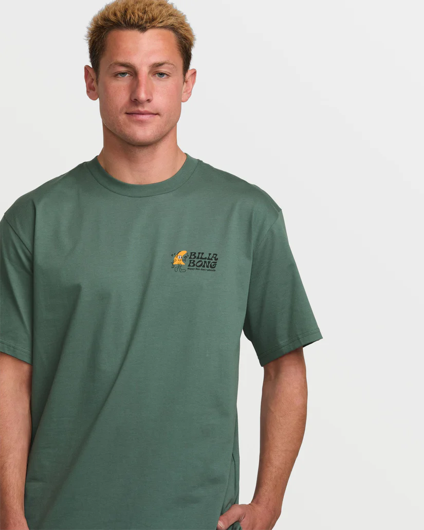 CAMISETA MASCULINO BILLABONG HAPPY FINS REGULAR – foto 4